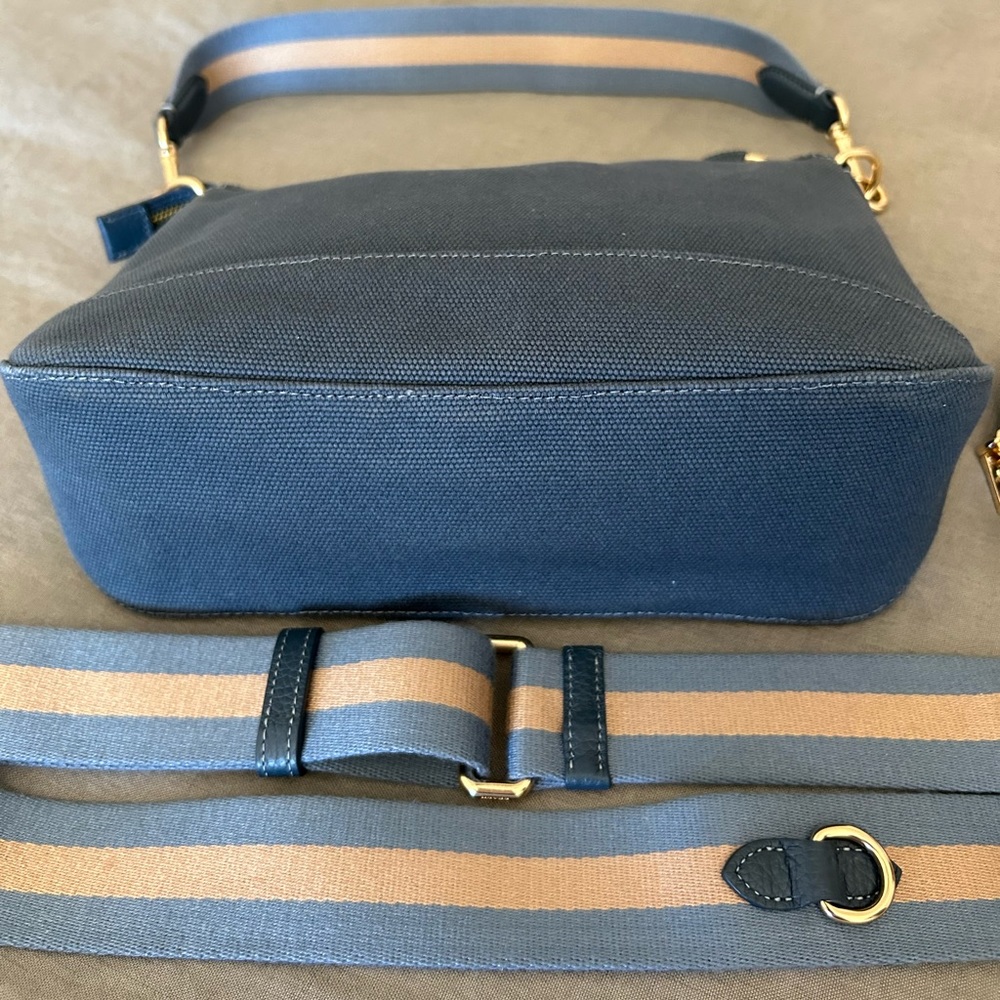 COACH Ellis Nylon Twill 2Way Shoulder/Crossbody Bag - Picture 8 of 15